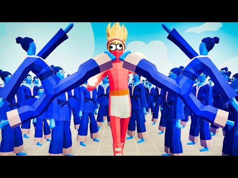 WHO CAN SURVIVE 100x TAEKWONDO? | TABS Totally Accurate Battle Simulator