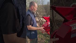 PANEX AGM önbehúzós traktoros ágdaráló