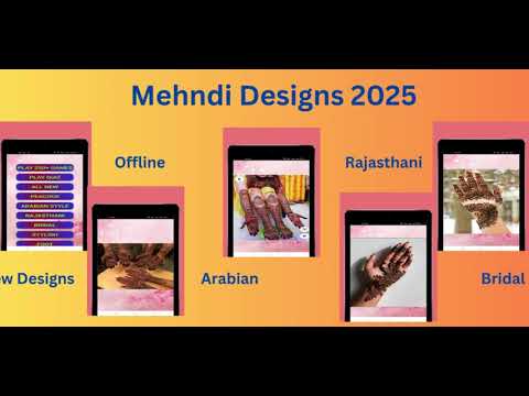 Mehndi Design App Offline 2025