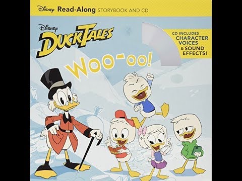 Disney DUCK TALES Read Along Aloud Story Audio Book with Character Voices and Sound Effects!