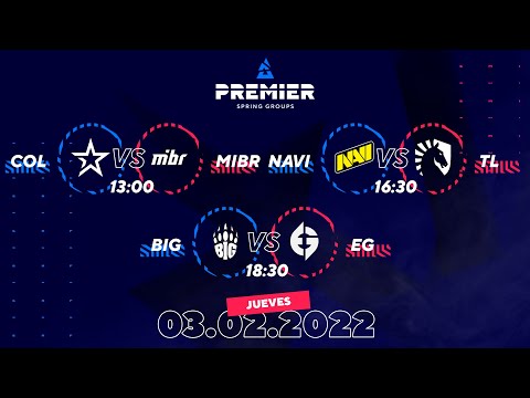BLAST Spring Groups Día 4 | Complexity vs. MIBR, NaVi vs. Team Liquid, BIG vs. EG