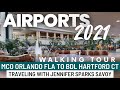 Orlando MCO Airport Walk Around Video Tour 2021 Hyatt Regency Hotel