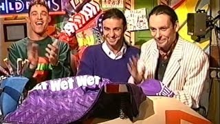 Wet Wet Wet - Shed A Tear interview - CBBC Broom Cupboard
