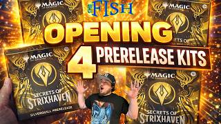 Cracking 4 MTG Strixhaven Silverquill Prerelease Kits – Orzhov is OP!