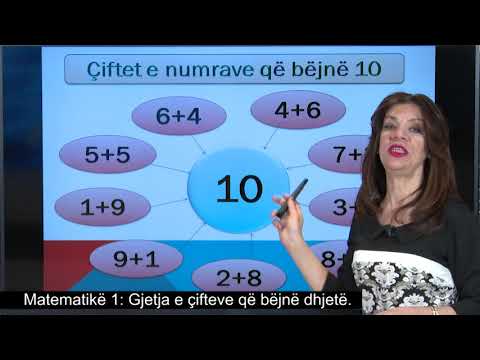 Matematikë 1- Gjetja e çifteve që bëjnë dhjetë.