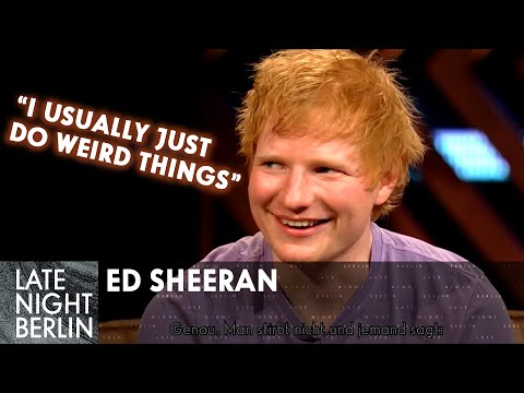 Ed Sheeran - Übernachtungsgast bei Jamie Foxx & ein Herz für Sharknado | Talk | Late Night Berlin