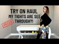 Try On Haul Leggings And Tights