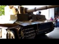 Tiger 131 start up and drive off, Tiger Day 2017 @ The Tank Museum