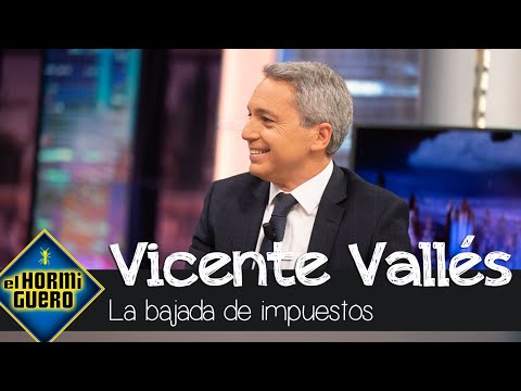 Vicente Vallés se pronuncia sobre la bajada de impuestos del Gobierno - El Hormiguero