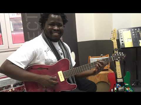 Adedeji Adetayo testing SP Jazzelectric