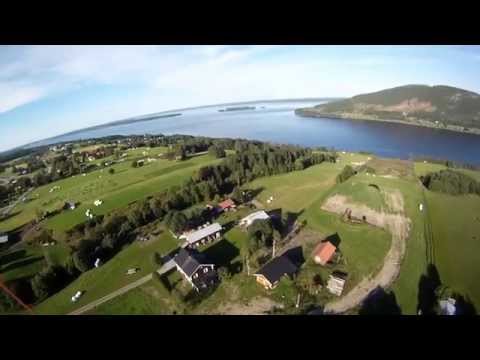 Paramotor flygning i Hoverberg, Berg, Vigge, Svenstavik