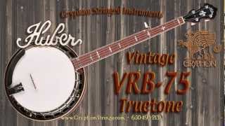 Video thumbnail for Huber Vintage VRB-75 Truetone Banjo Demonsration by Larry Chung by GryphonStrings