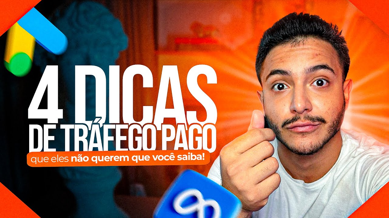 Como aprender TRÁFEGO PAGO de GRAÇA! - 4 DICAS