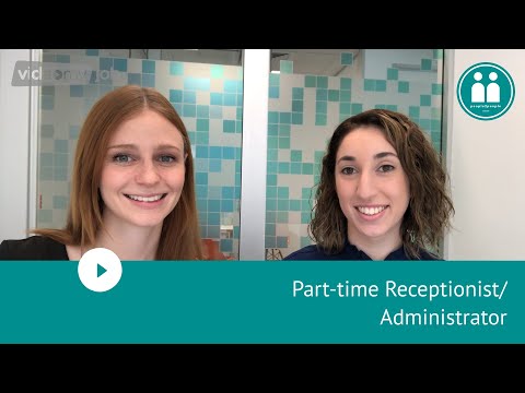 Part Time Receptionist Job