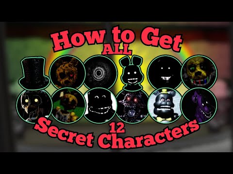 How to Get ALL Secret Characters!!! | FNaF: Final Hours 2. | Roblox