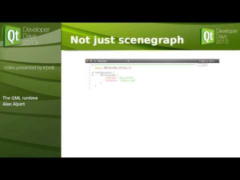 QtDD13 - Alan Alpert - The QML runtime