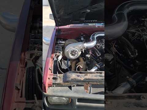 Turbo LS swapped s10 with air to water intercooler