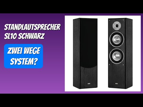 BEWERTUNG (2025): Standlautsprecher SL10 schwarz. WESENTLICHE Einzelheiten