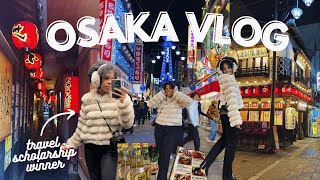 Osaka Japan Travel Vlog: Luxury Vintage Shopping, Temple Visit, Exploring Namba & Glico Sign