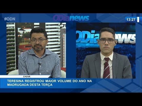 Teresina registrou maior volume de chuva do ano na madrugada desta Terça 09 02 2021