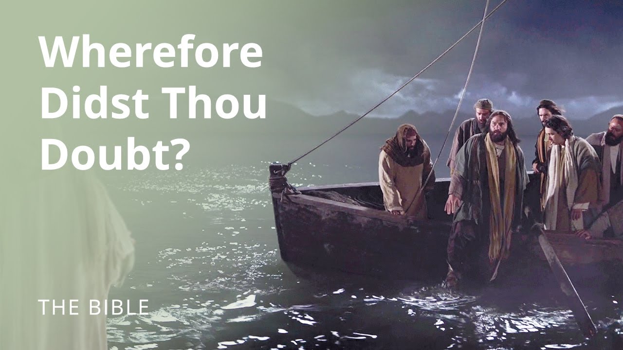 What sea does Jesus walk on?