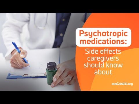 Psychotropic Medications: Side Effects Caregivers Should Know About