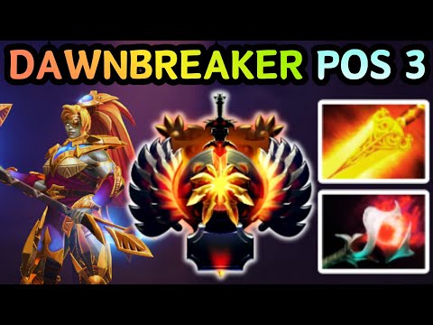 🔥 NEW PATCH 7.40 !!! DAWNBREAKER OFFLANE ULT = GAME OVER | DOTA 2 GAMEPLAY 🔥