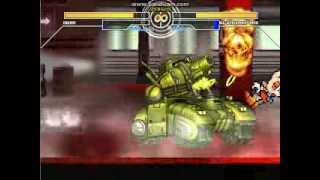 Mugen: Cream (Me) vs Big Ptolemaic Tank (Boss Battle)