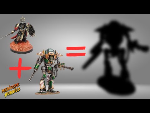 Adding the new Cerastus Knight Acheron to my Black Templars army for Warhammer 40k!