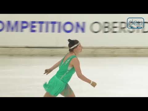 Katharina Urbanczyk. Oberstdorf 2019. Bronze Ladies I FS. 3d place