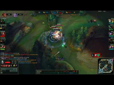 Insane Akali 1v5 PENTAKILL!!!!