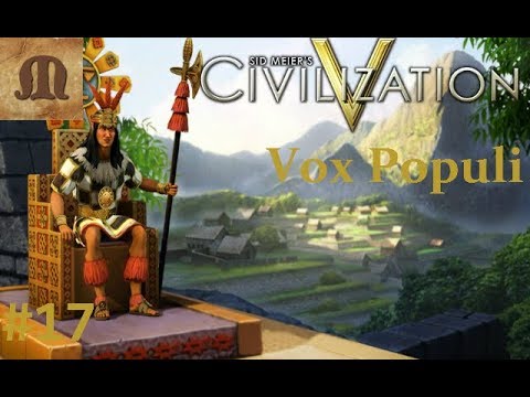 Let's Play Civilization 5 Vox Populi - The Inca p.17 (deity, epic)