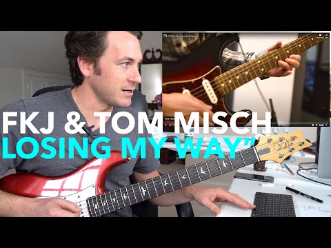 Guitar Teacher REACTS: FKJ & TOM MISCH "Losing My Way" Live Lesson + Tutorial