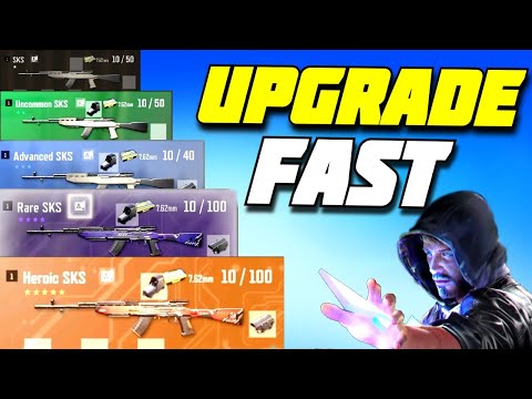 How to Upgrade Guns *FAST* Super People Crafting Guide
