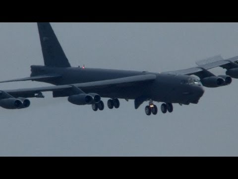 B-52 Arrival for NATO DAYS 2012