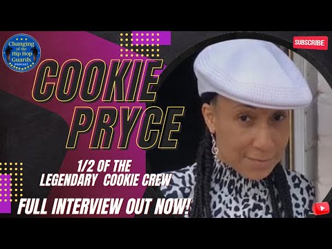COOKIE PRYCE : 1/2 OF THE HIP HOP DUO FROM LONDON "THE COOKIE CREW".