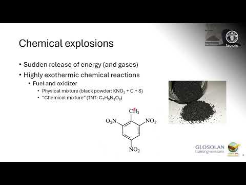 Module 7 – Dealing with energetic materials