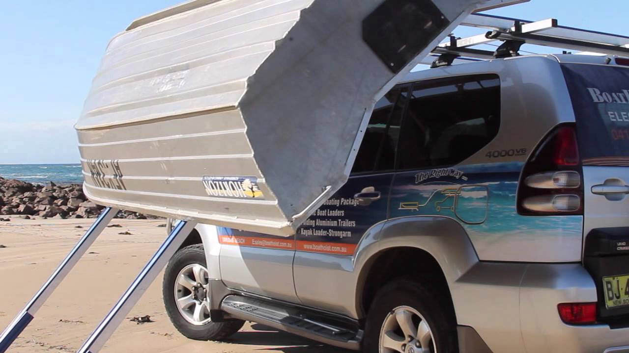 The BEST Boat Loader on the market - How it works || Boathoist Loading Systems