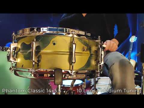 4 Phantoms / 4 bars / 3 tunings - Oriollo Drums