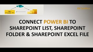 Connect Power BI to SharePoint Online List, SharePoint Folder & SharePoint Excel File