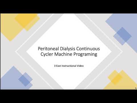 Programming the Cycler