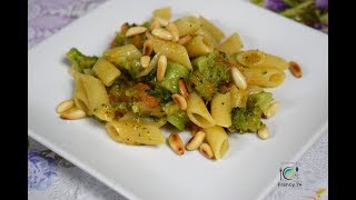MEZZE PENNE ZUCCA E BROCCOLI