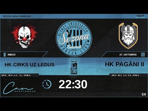 2023 10 27 | HK CIRKS UZ LEDUS (CRK) - HK PAGĀNI II (PG2) | E8