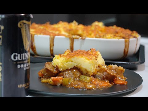 IRISH Guinness Sausage Stout Pie