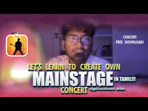 Create Your Own Mainstage Concert | Tamil | Concert Free Download | Matthew Megavel