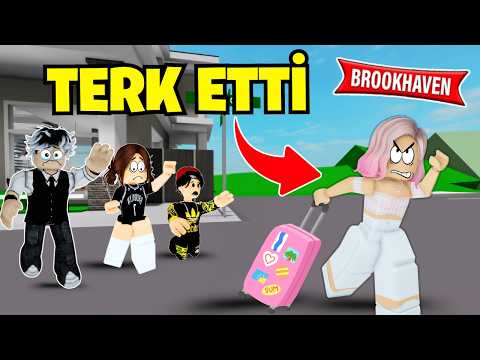 MY MOTHER LEFT THE HOUSE😊AYŞEM ECE ARI💥ARIGILER🐝ROBLOX BROOKHAVEN🏡RP