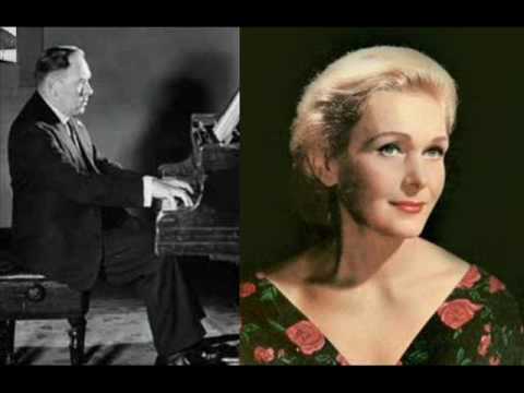 Elisabeth Schwarzkopf 1953 (Gerald Moore, piano) Campe-Mozart "Abendempfindung" Sung in German