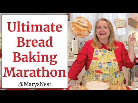 Ultimate Bread Baking Marathon - Sandwich Bread, Batter Bread, Boules, and Sourdough Too!