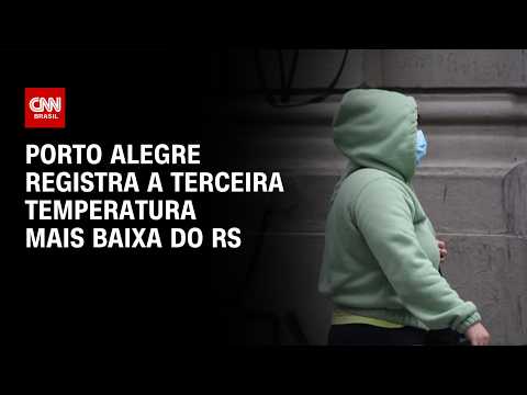 Após ciclone-bomba, cidades gaúchas registram temperaturas abaixo de 5 °C | BASTIDORES CNN
