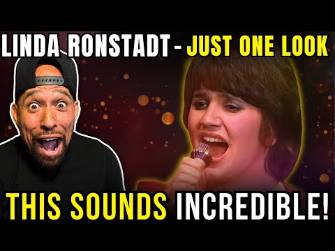 Rapper FIRST time REACTION to Linda Ronstadt - Just One Look! SHEESH...